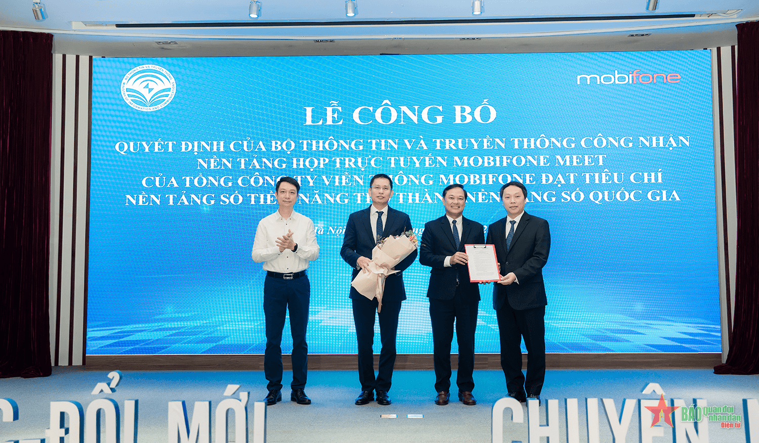 Bộ Thông tin và Truyền thông công nhận hai nền tảng số trở thành nền tảng số quốc gia