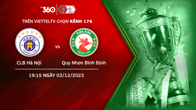 Link xem trực tiếp Hà Nội và Bình Định (vòng 4 V-League)