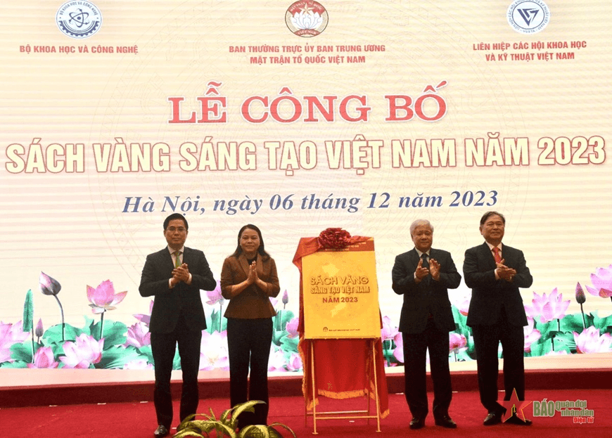 Công bố Sách vàng Sáng tạo Việt Nam năm 2023