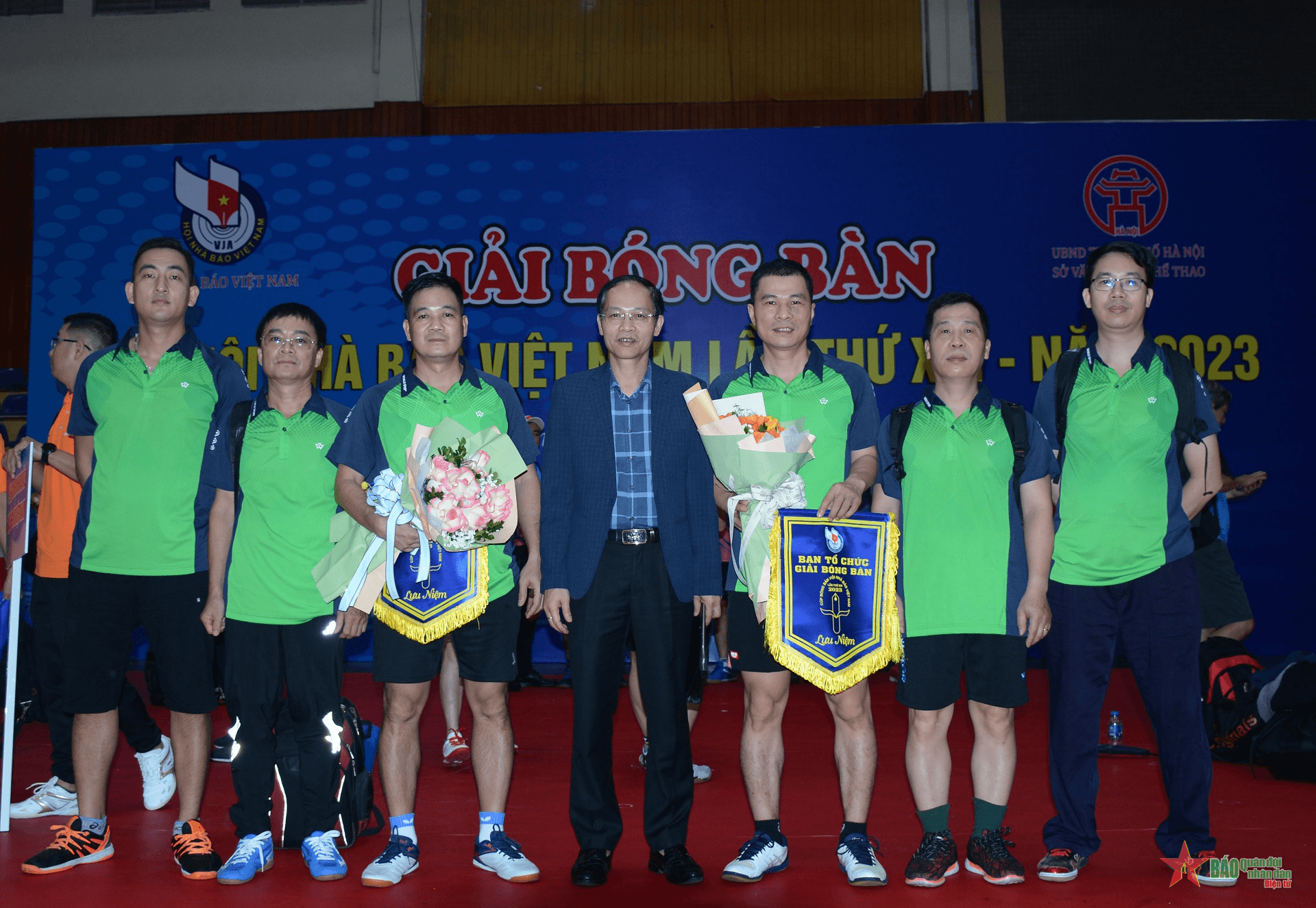 Khai mạc Giải bóng bàn cúp Hội Nhà báo Việt Nam 2023