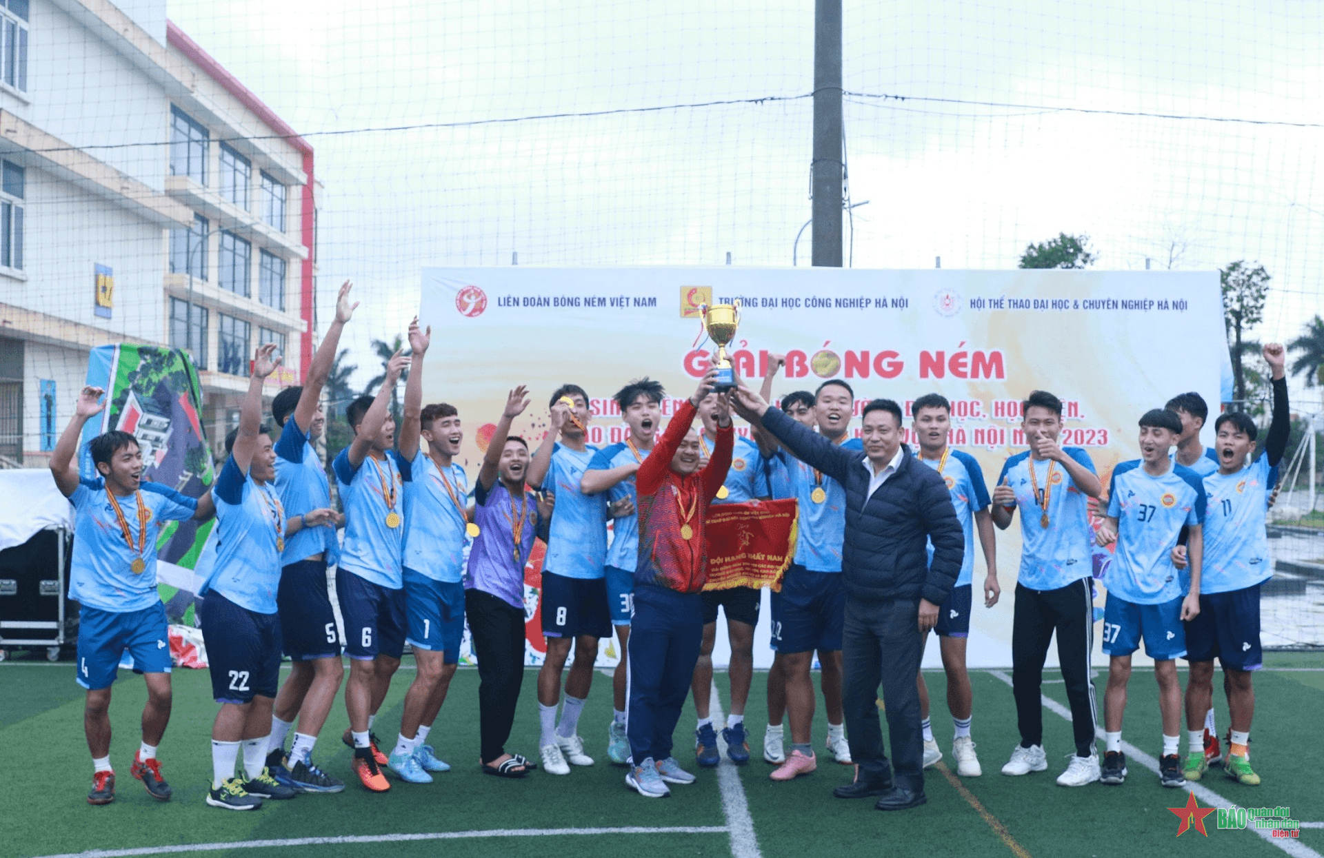 Hấp dẫn Giải bóng ném sinh viên khu vực Hà Nội năm 2023