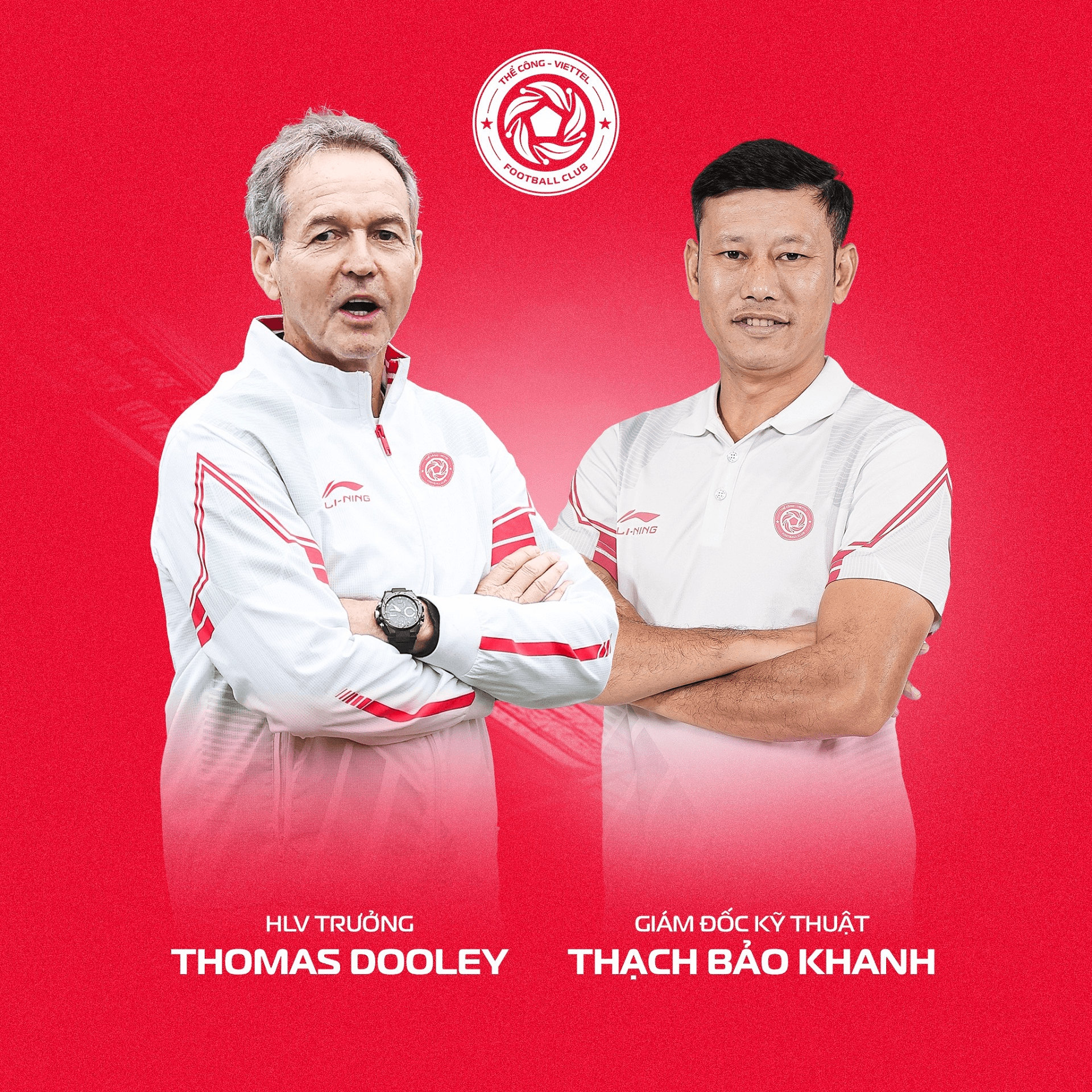 Thể Công-Viettel thay huấn luyện viên trưởng
