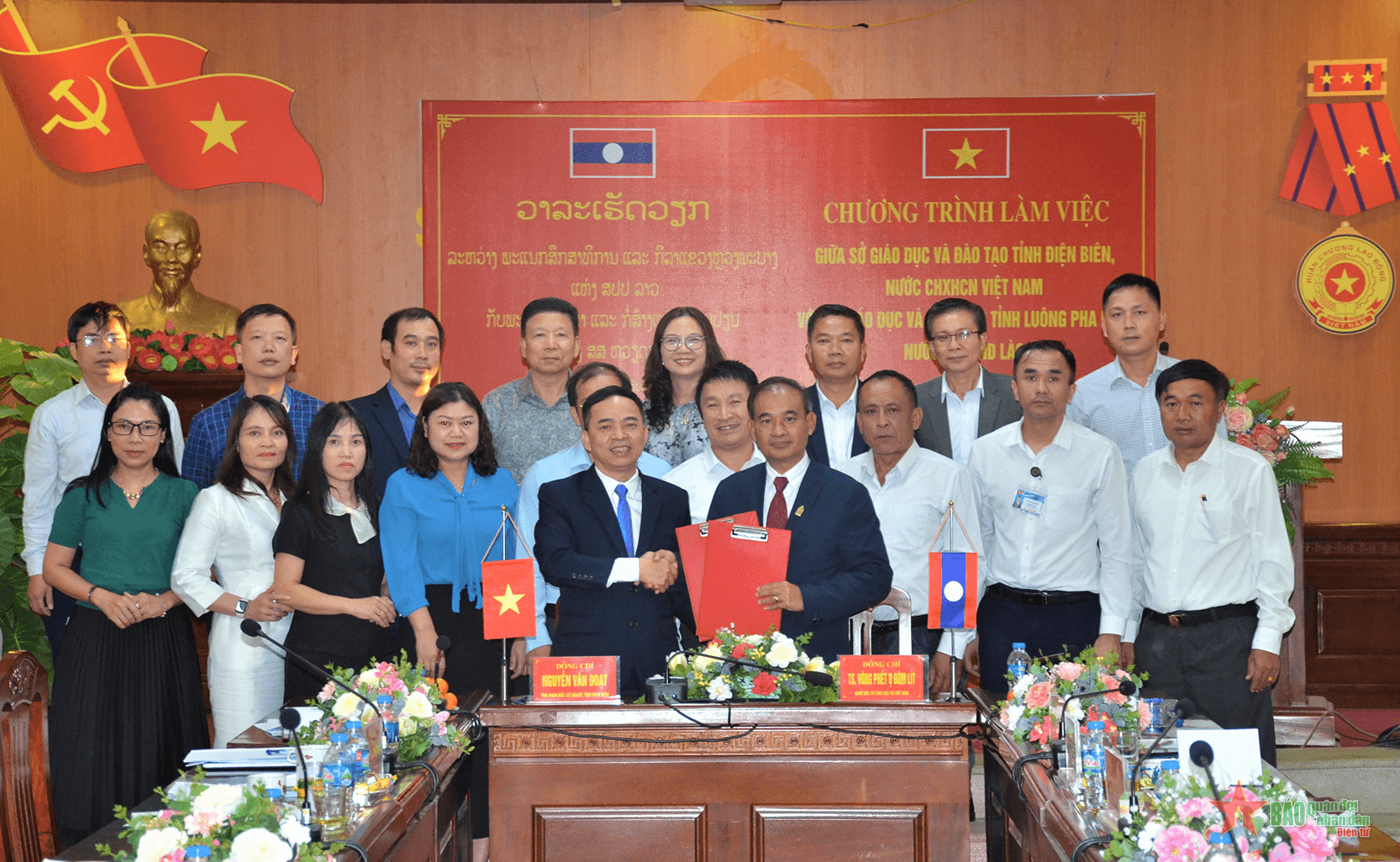 Tăng cường hợp tác giáo dục, đào tạo giữa tỉnh Điện Biên và các tỉnh Bắc Lào