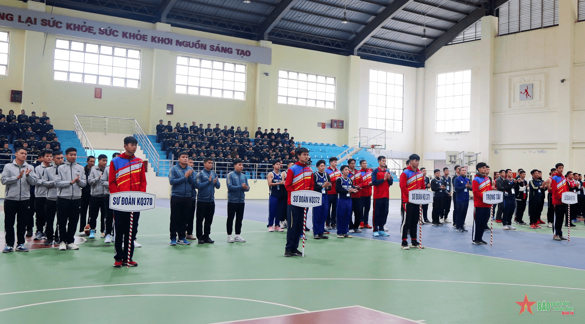 Quân chủng Phòng không-Không quân bế mạc giải bóng rổ