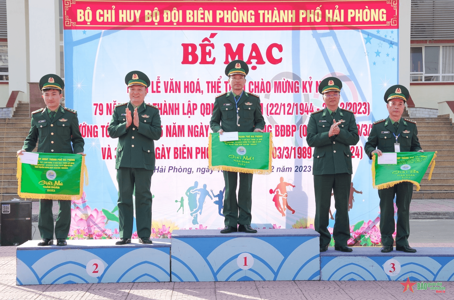 Bộ đội Biên phòng thành phố Hải Phòng tham gia Tuần văn hóa, thể thao