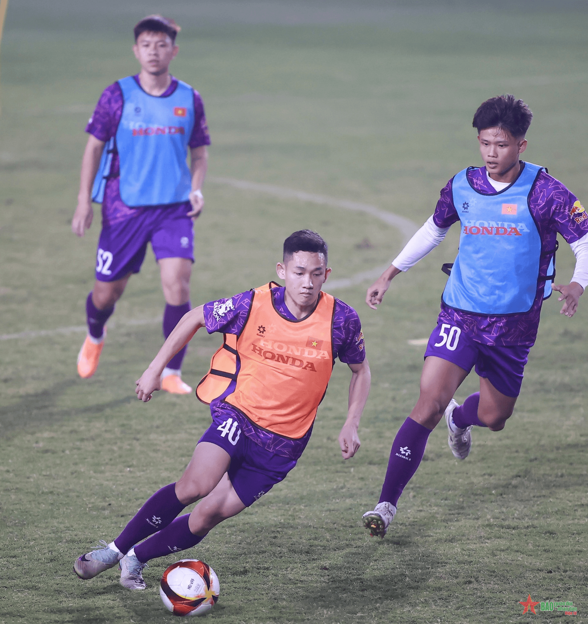 Cầu thủ U23 Việt Nam nỗ lực kiếm suất dự Asian Cup 2023