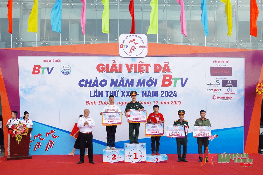 Trường Sĩ quan Công binh-Đại học Ngô Quyền đạt hạng Nhất, Nhì giải Chạy Việt dã chào năm mới BTV lần thứ XXV năm 2024