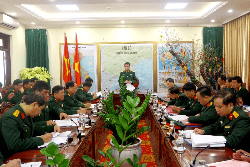Bộ Quốc phòng kiểm tra công tác sẵn sàng chiến đấu, huấn luyện tại Bộ CHQS tỉnh Quảng Ninh