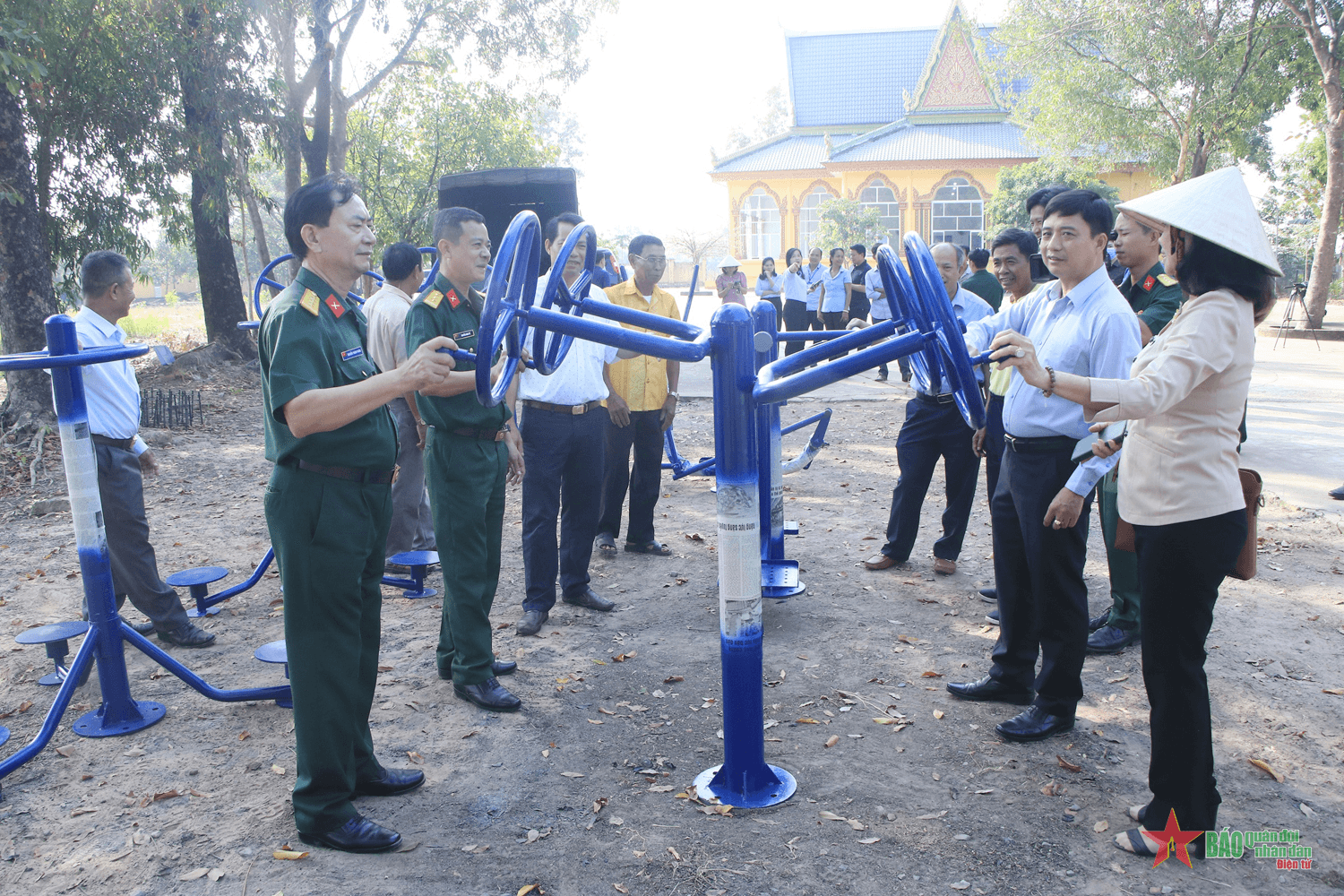 “Xuân chiến sĩ” triển khai các công trình tại tỉnh Bình Phước