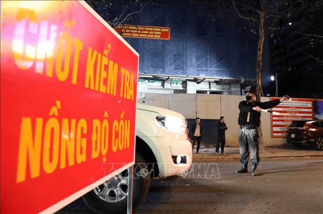 10 ngày xử lý 30.491 trường hợp vi phạm nồng độ cồn