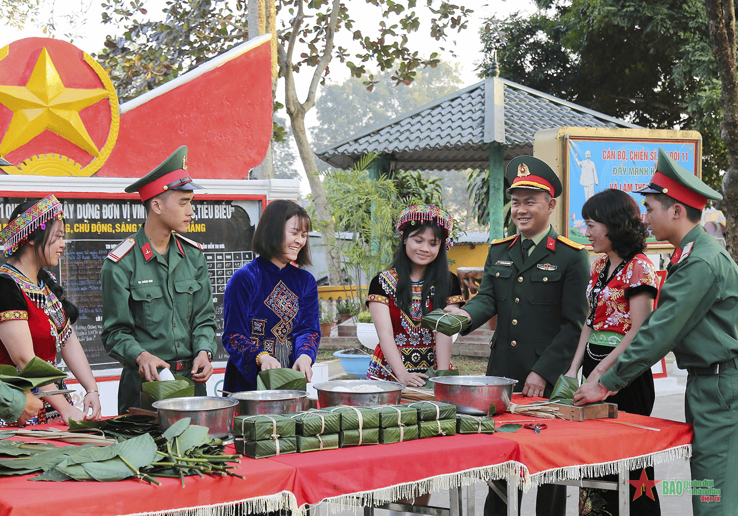 Chiến sĩ “Sao vàng” vui Xuân không quên nhiệm vụ