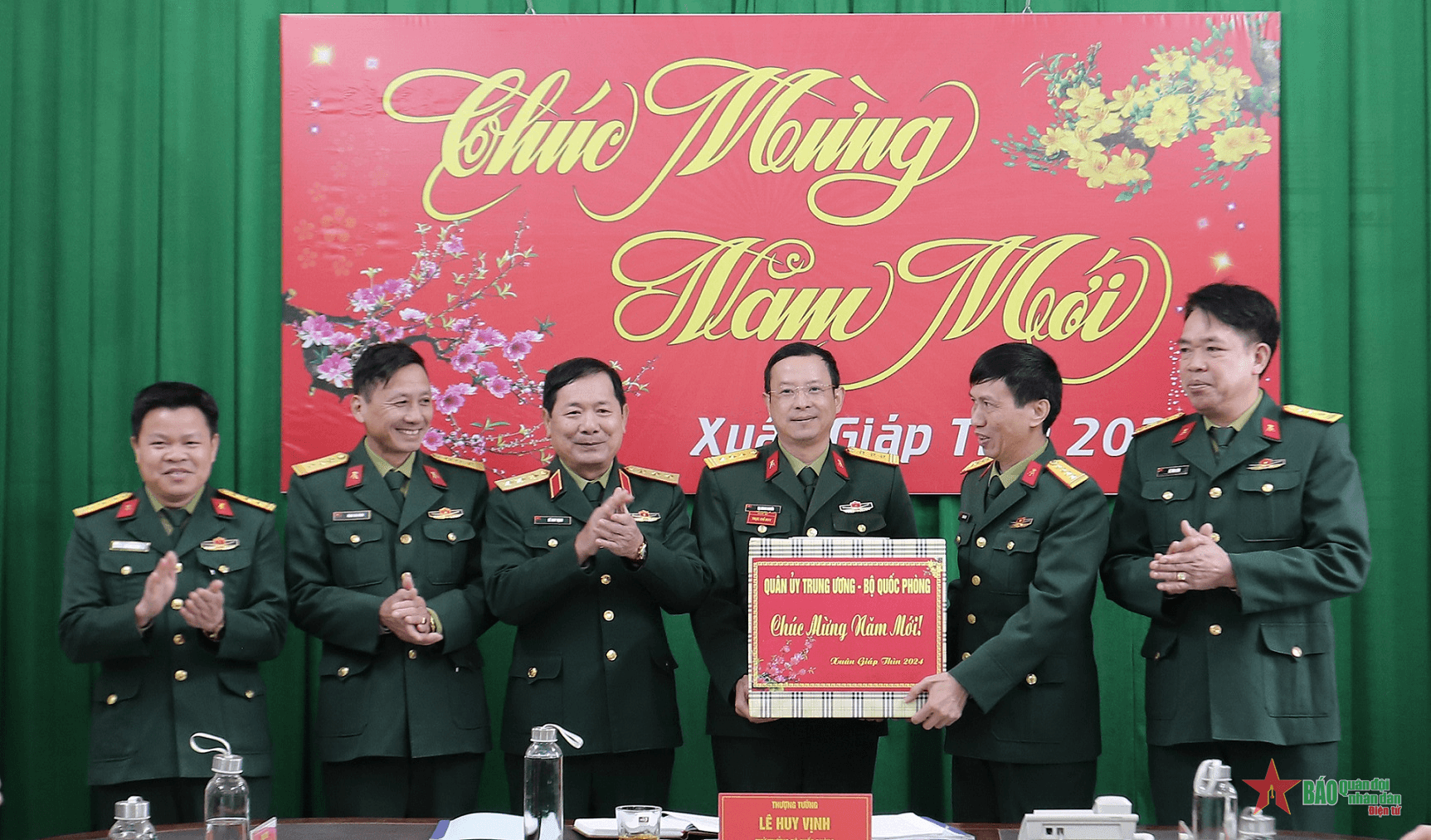 Thượng tướng Lê Huy Vịnh thăm, chúc Tết Kho KV3, Cục Quân khí, Tổng cục Kỹ thuật