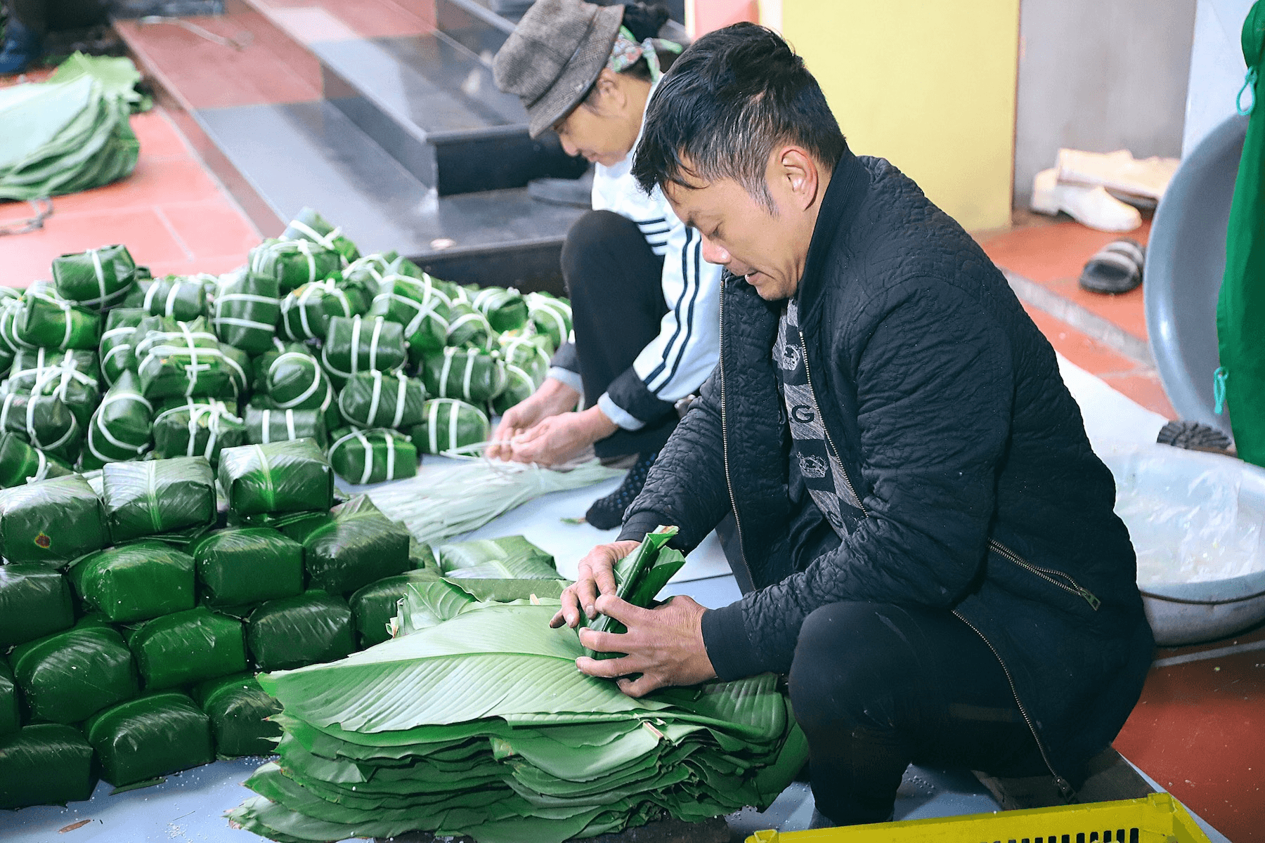 Thấy bánh chưng Tranh Khúc là thấy Tết