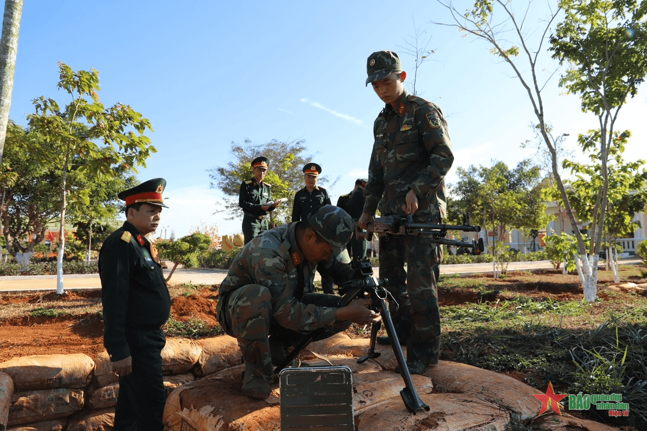 Bộ tư lệnh Quân khu 5 kiểm tra, chúc Tết tại tỉnh Đắk Nông