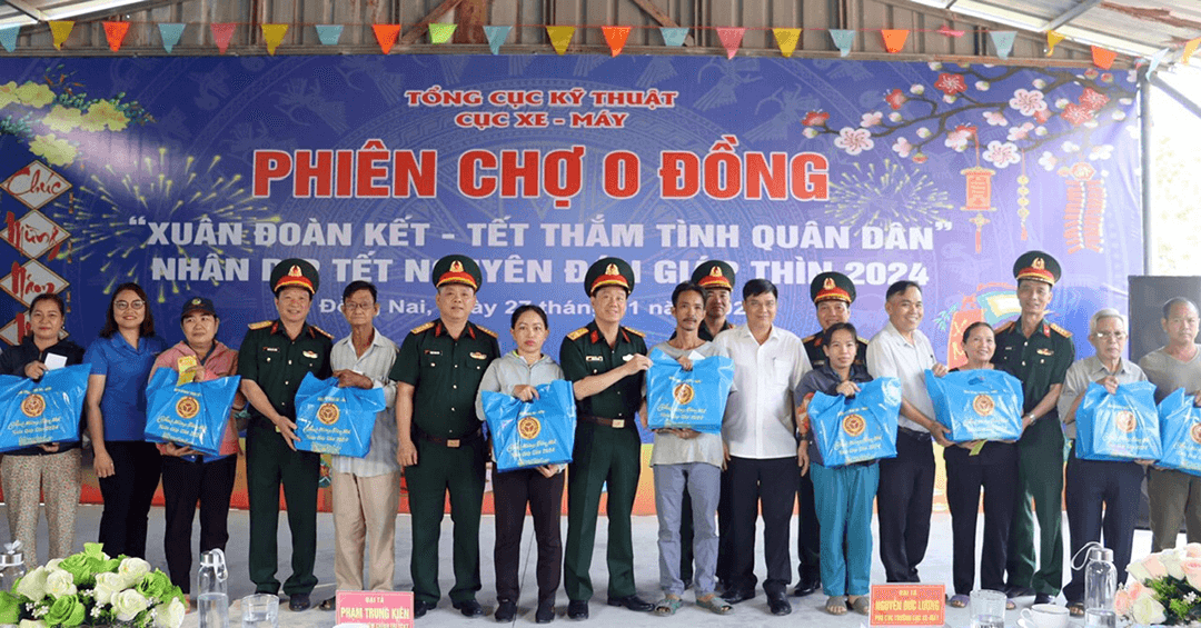 Cục Xe - Máy tổ chức Phiên chợ 0 đồng tại Đồng Nai