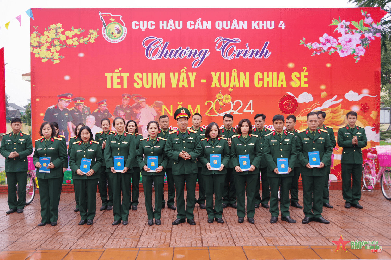 Cục Hậu cần Quân khu 4 tổ chức Chương trình “Tết sum vầy-Xuân chia sẻ”