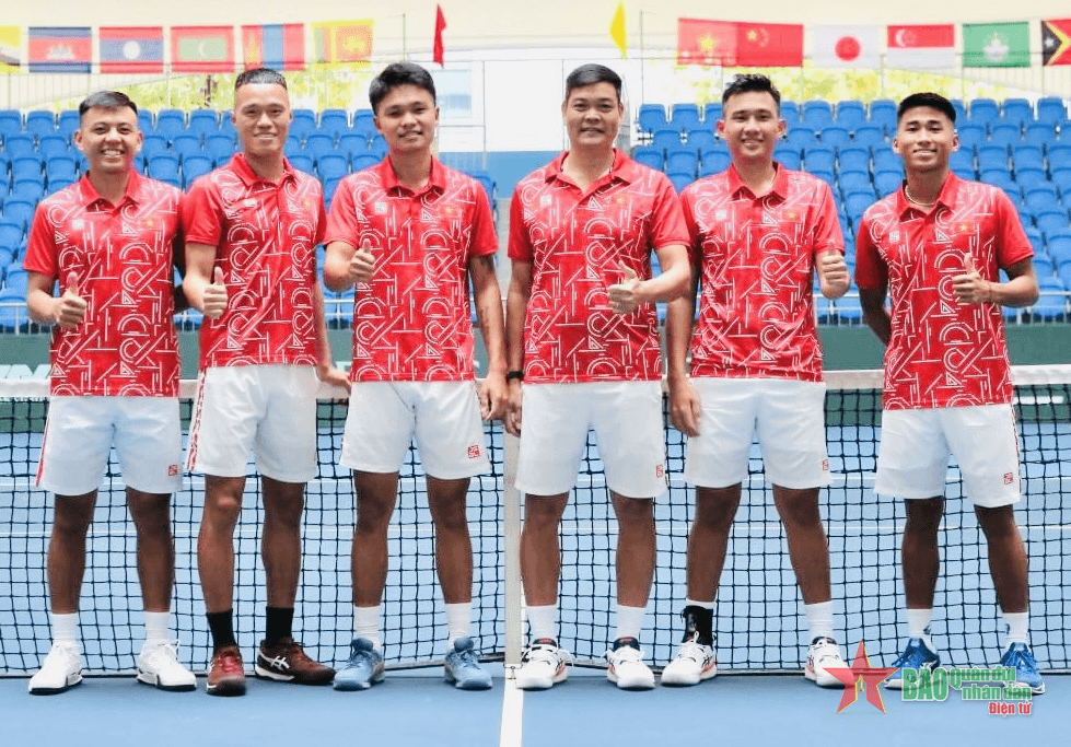Đội tuyển quần vợt Việt Nam sẵn sàng thi đấu các trận play-off thăng hạng nhóm II thế giới