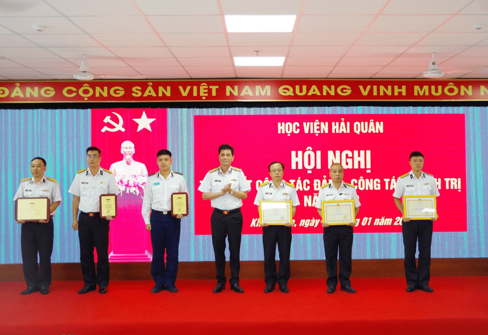 Khoa Hàng hải - lá cờ đầu trong Phong trào Thi đua Quyết thắng tại Học viện Hải quân