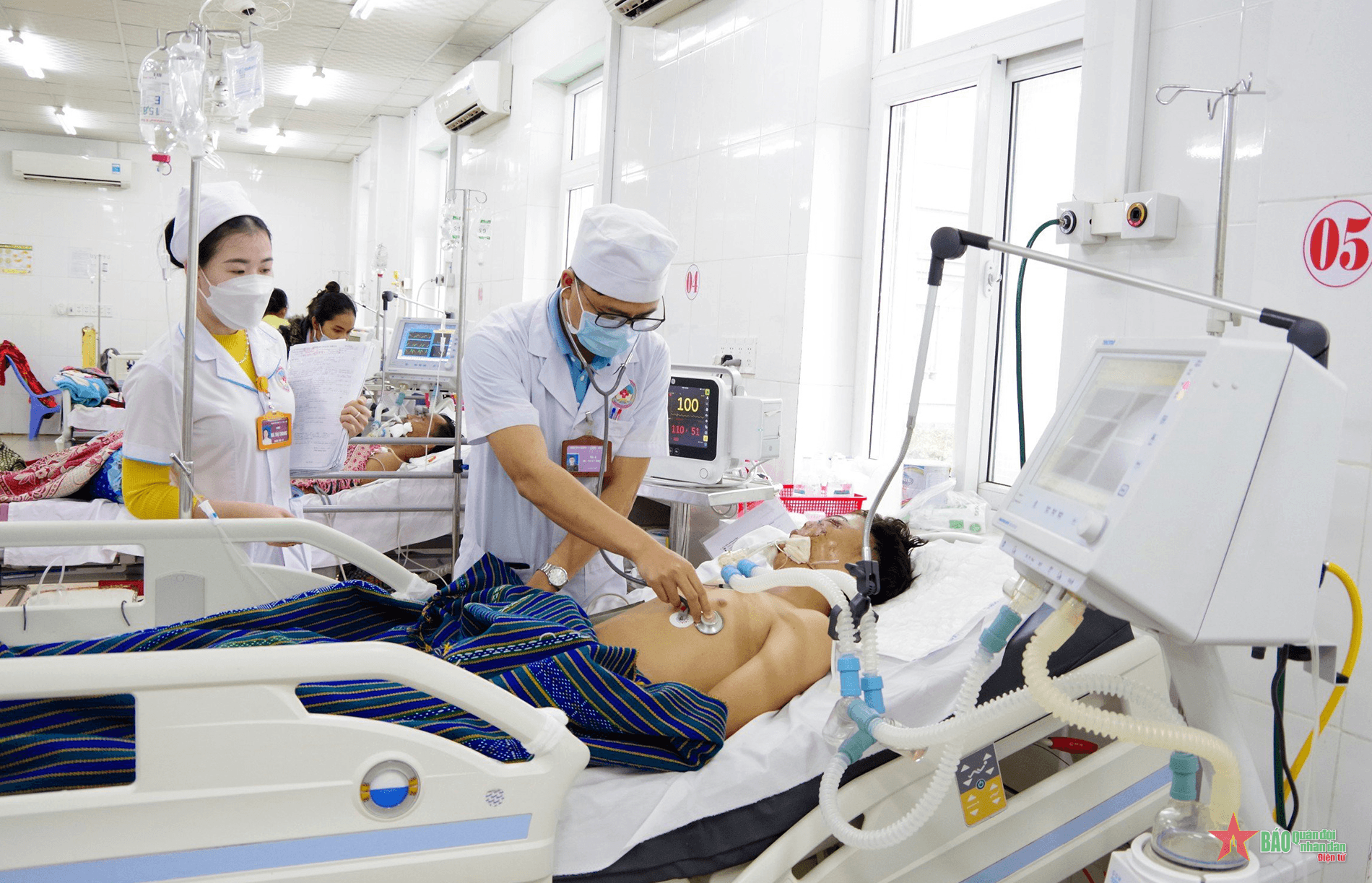 Bệnh viện Quân y 211 sẵn sàng cấp cứu, điều trị bệnh nhân trong dịp Tết