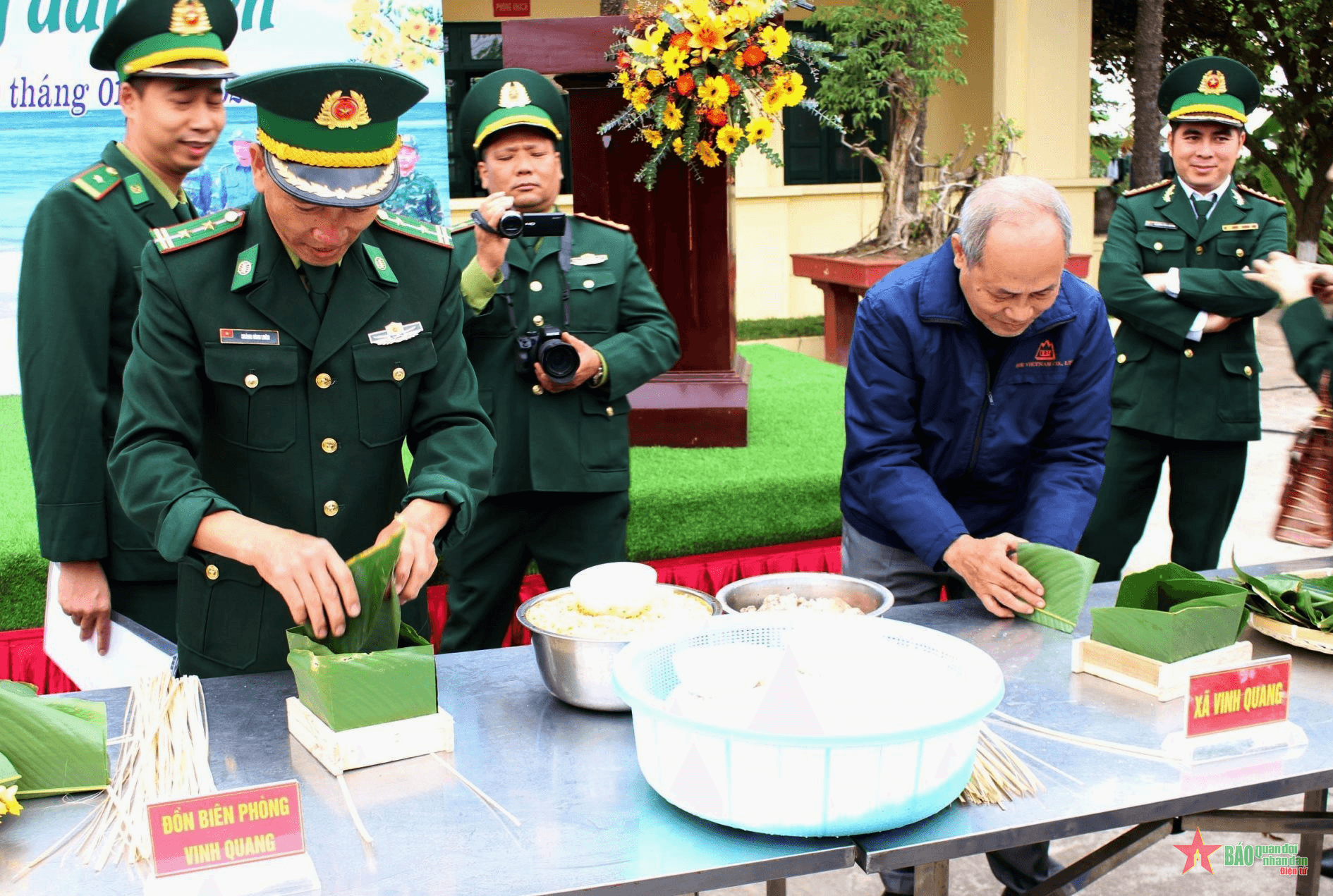 Đồn biên phòng Vinh Quang vui đón Tết nơi biên giới biển