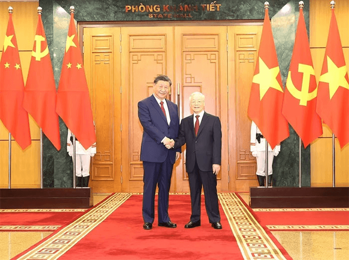 Tổng Bí thư Nguyễn Phú Trọng và Tổng Bí thư, Chủ tịch nước Trung Quốc Tập Cận Bình gửi Thư chúc mừng năm mới Giáp Thìn 2024