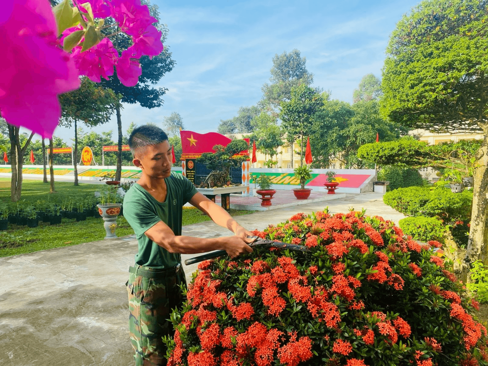 Sắc xuân ở đơn vị đặc công miền Đông Nam Bộ