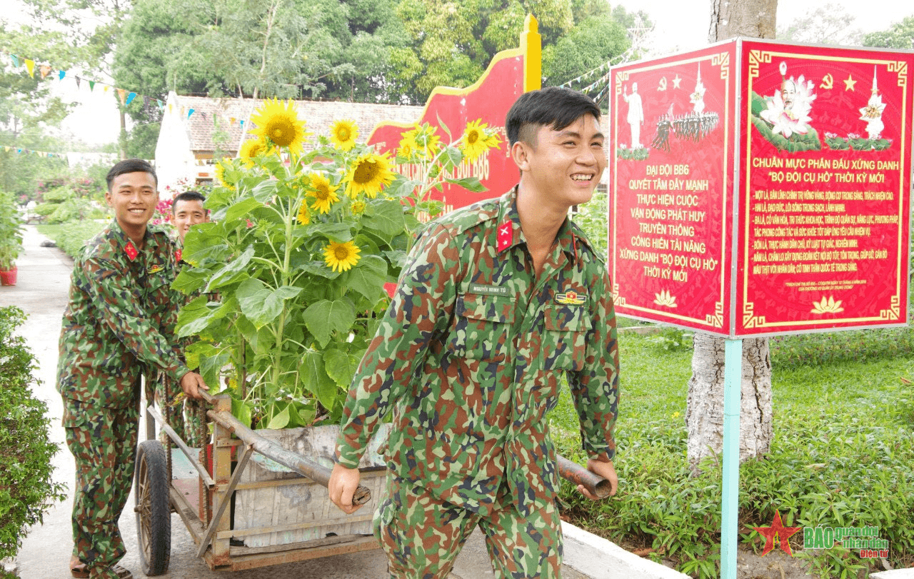 Tết ấm đầu tiên trong quân ngũ