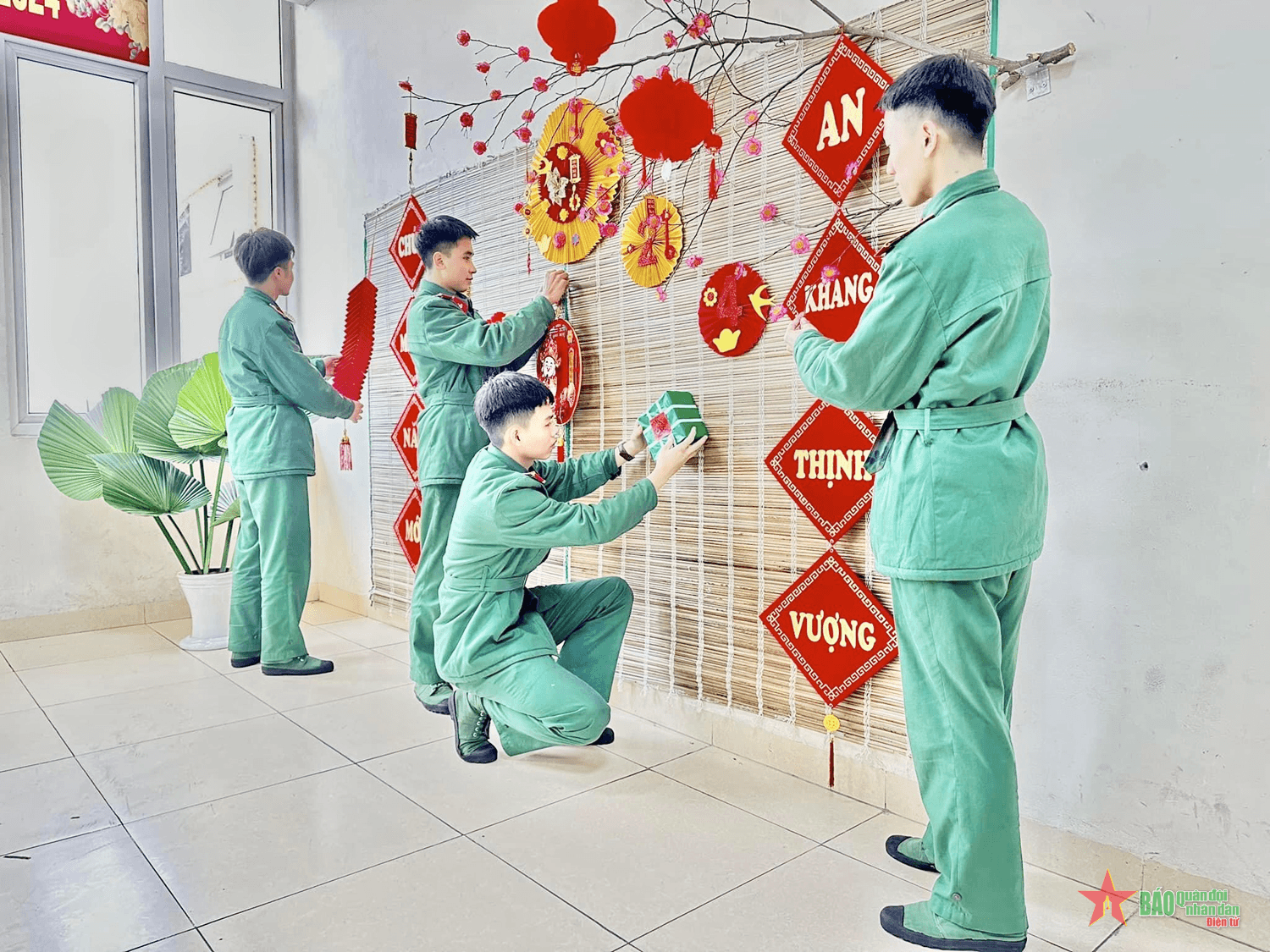 Tết học tập, sẵn sàng chiến đấu cao