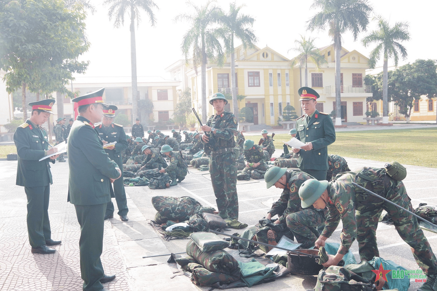 Bộ Chỉ huy Quân sự tỉnh Điện Biên kiểm tra sẵn sàng chiến đấu các đơn vị