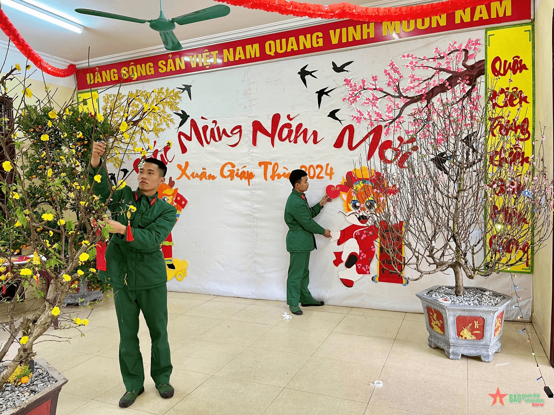 Vui xuân mới với bộ đội công binh Lữ đoàn 229