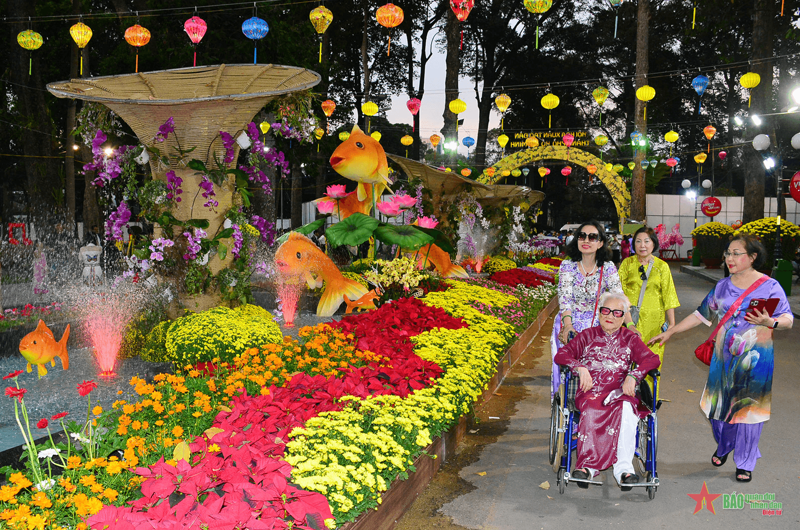 Thành phố Hồ Chí Minh khai mạc Hội hoa xuân “Xuân yêu thương-Tết sum vầy”