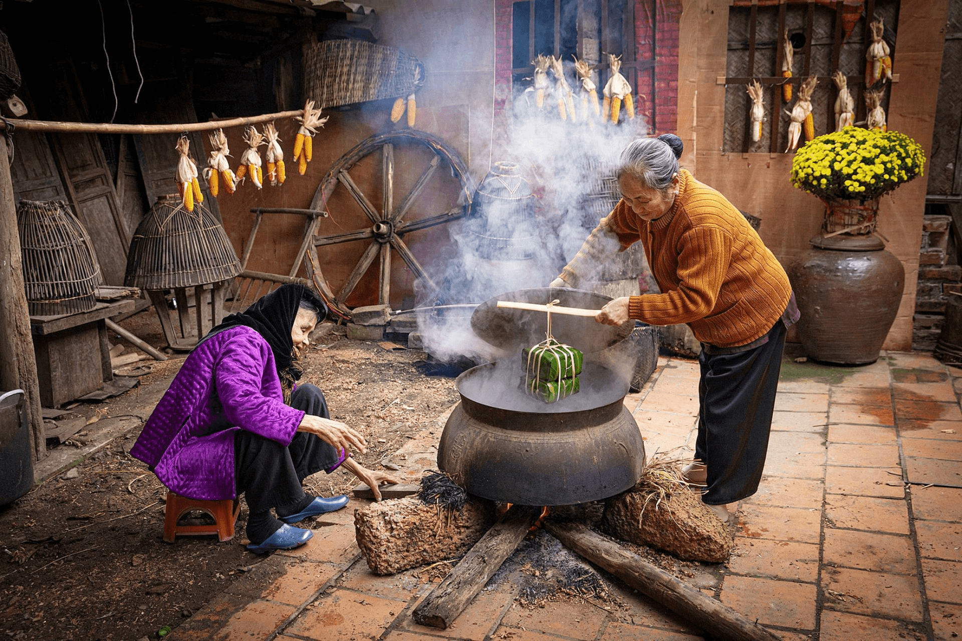Ấm áp những sắc màu Tết