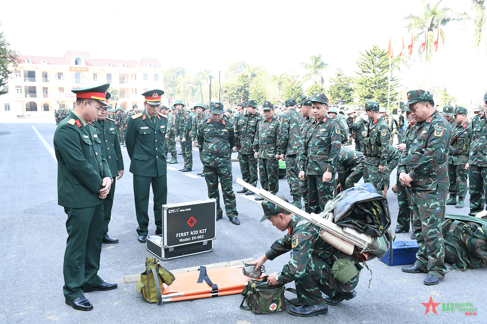 Bộ Chỉ huy Quân sự tỉnh Lai Châu kiểm tra công tác sẵn sàng chiến đấu dịp Tết Nguyên đán 2024