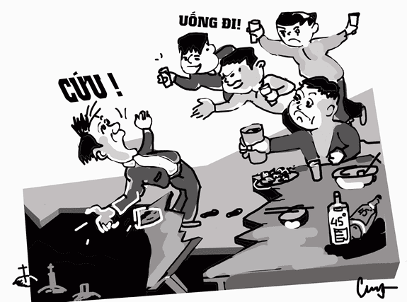 10 bí quyết chống say rượu ngày Tết hiệu quả