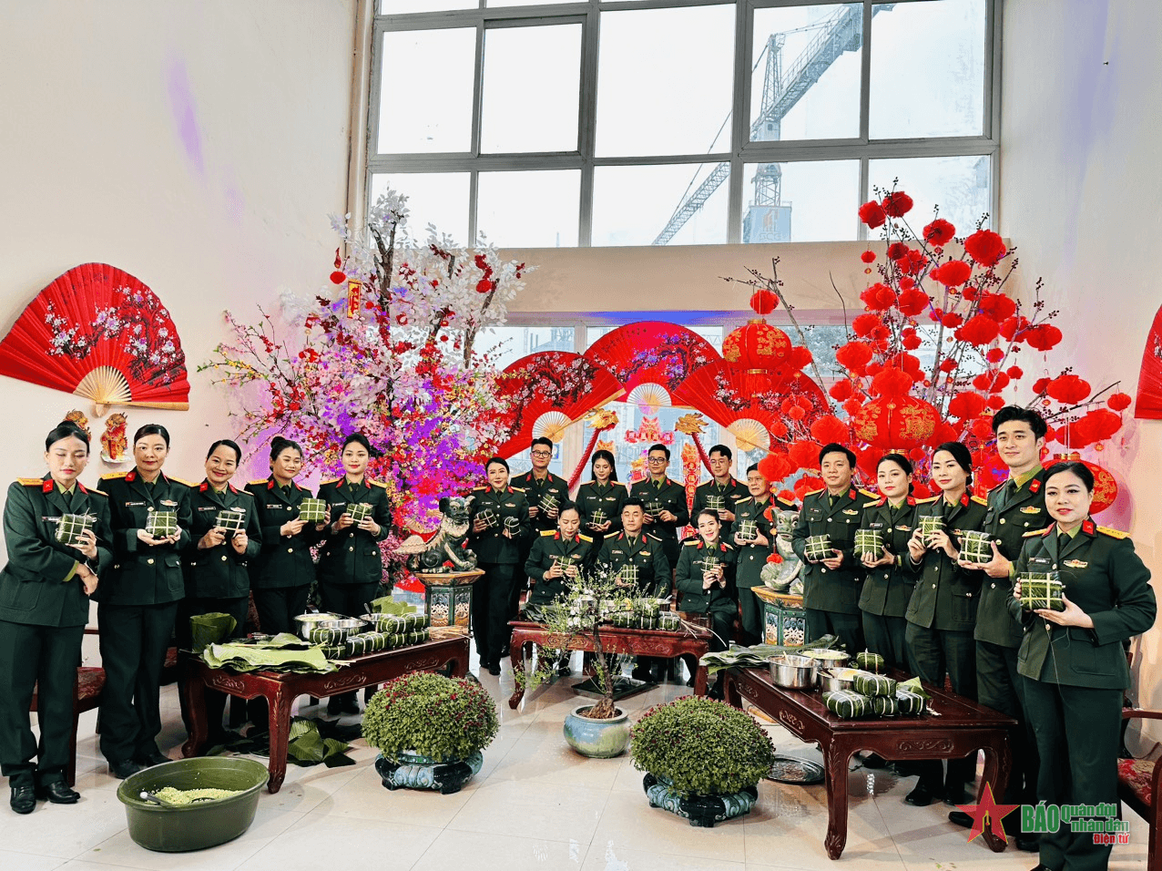 Món quà mừng Xuân của Văn công Quân khu 1