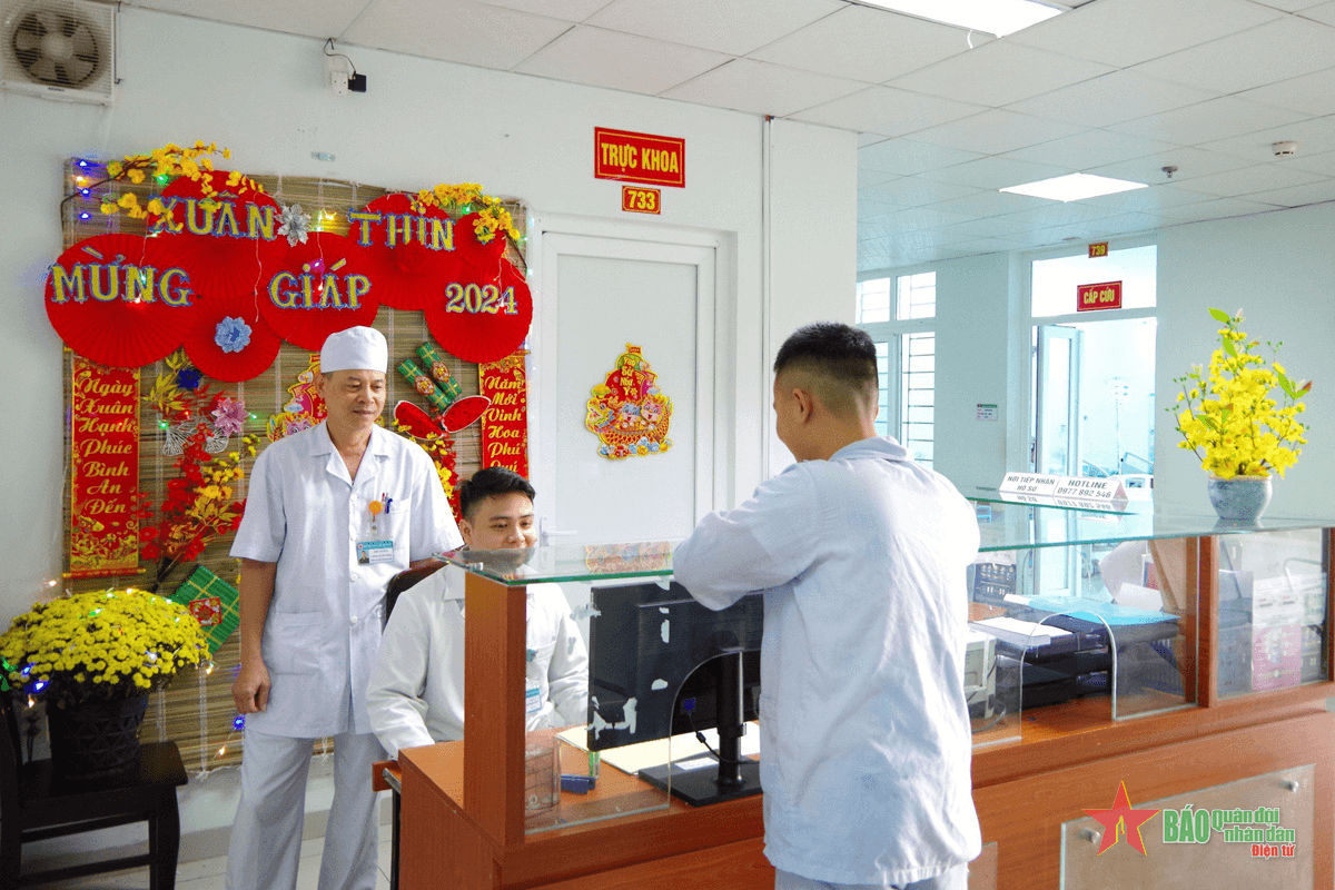 Bệnh viện Quân y 87 bảo đảm trực cao điểm, sẵn sàng cấp cứu, điều trị bệnh nhân