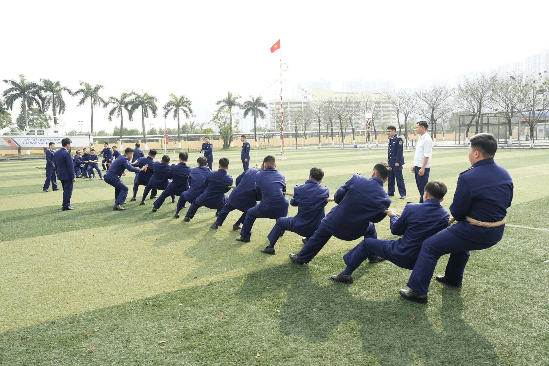 Cảnh sát biển sôi nổi các hoạt động vui Tết, đón Xuân