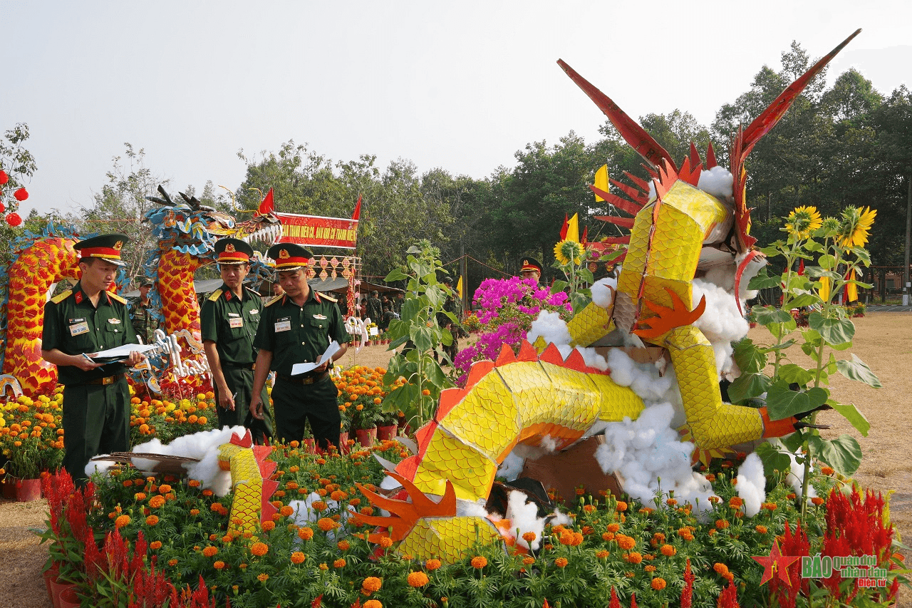 Rộn ràng không khí Xuân của người lính Quân khu 9