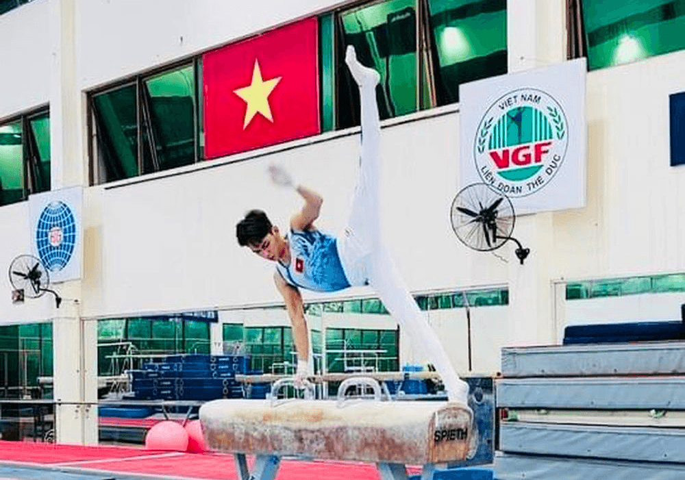 Đội tuyển thể dục dụng cụ Việt Nam khai xuân tập luyện