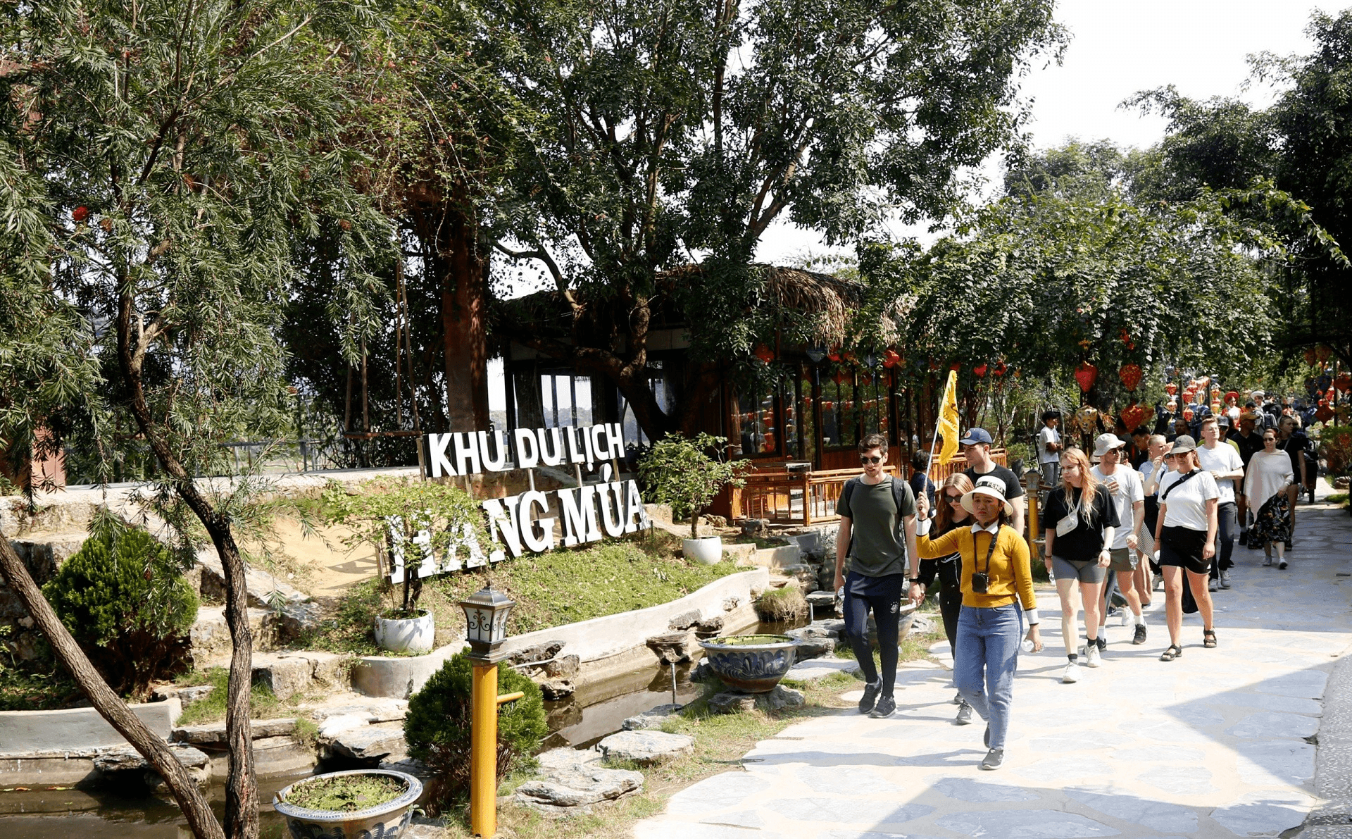 Khách du lịch đến Ninh Bình tăng đột biến dịp Tết