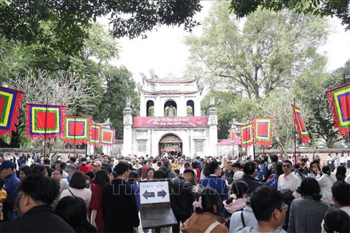 Hà Nội: Khách du lịch tăng trong những ngày Tết
