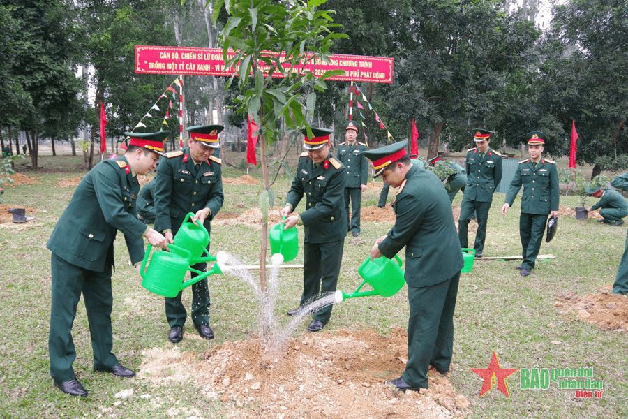 Phát động trồng hơn 1.100 cây xanh dịp đầu xuân