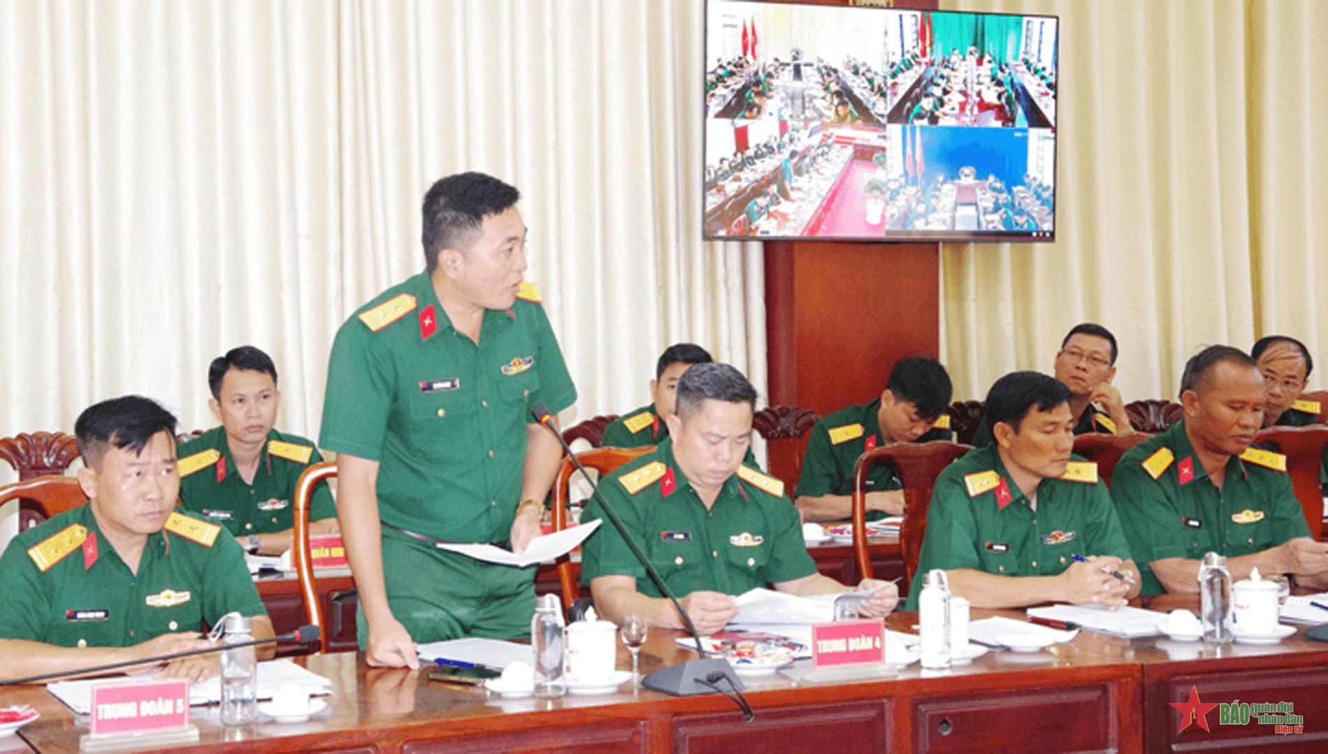 Sư đoàn 5 (Quân khu 7) đánh giá nhiệm vụ Tết Giáp Thìn 2024