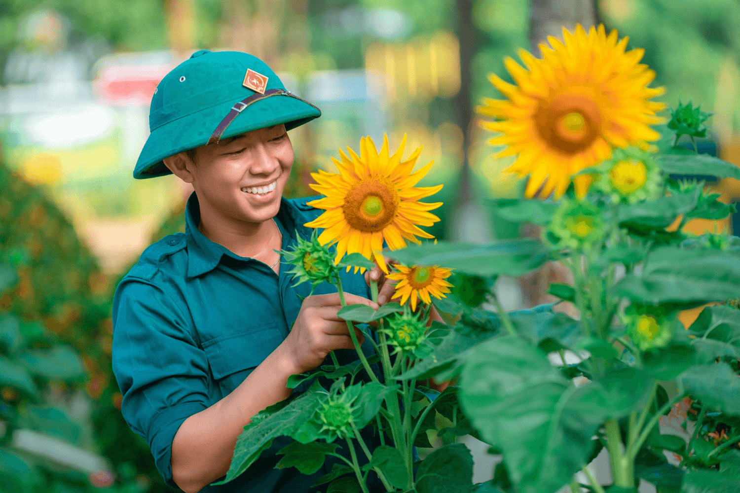 Đón xuân vui tươi và sẵn sàng chiến đấu cao