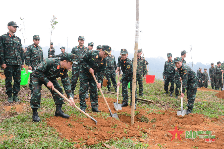 Binh chủng Đặc công tổ chức Lễ phát động “Tết trồng cây đời đời nhớ ơn Bác Hồ”