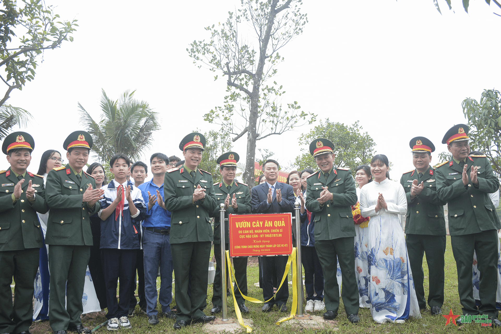Bộ tư lệnh 86 phát động “Tết trồng cây đời đời nhớ ơn Bác Hồ”