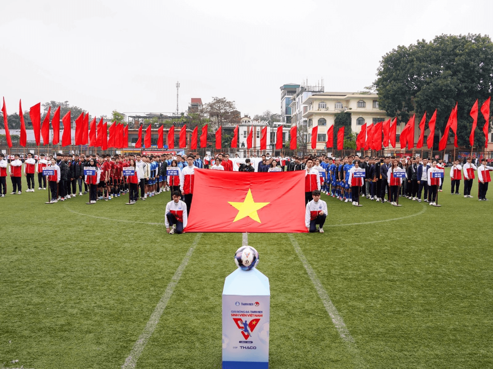 Khởi tranh Giải bóng đá thanh niên sinh viên khu vực phía Bắc