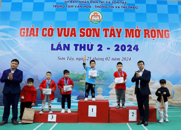Điểm sáng cờ vua Sơn Tây