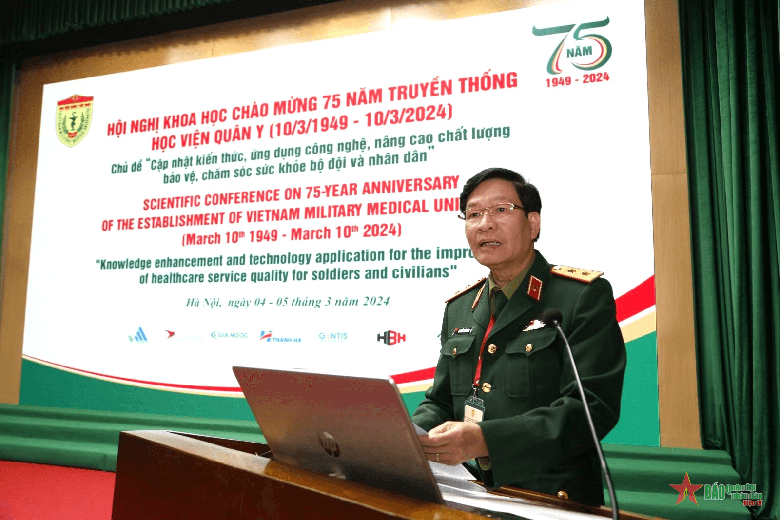 Học viện Quân y nâng cao chất lượng bảo vệ, chăm sóc sức khỏe bộ đội và nhân dân