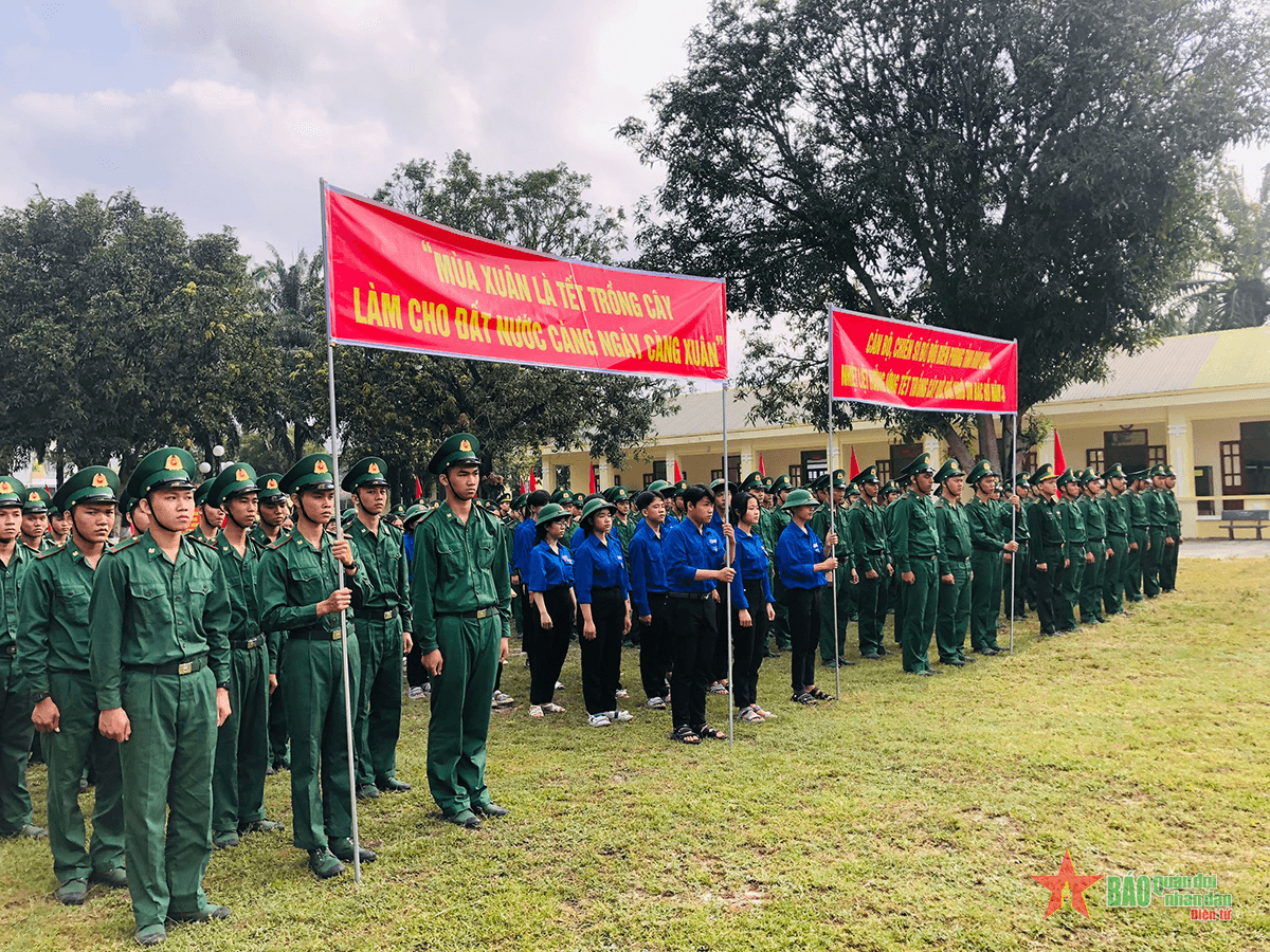Bộ đội Biên phòng tỉnh Bình Định phát động Tết trồng cây “Đời đời nhớ ơn Bác Hồ”